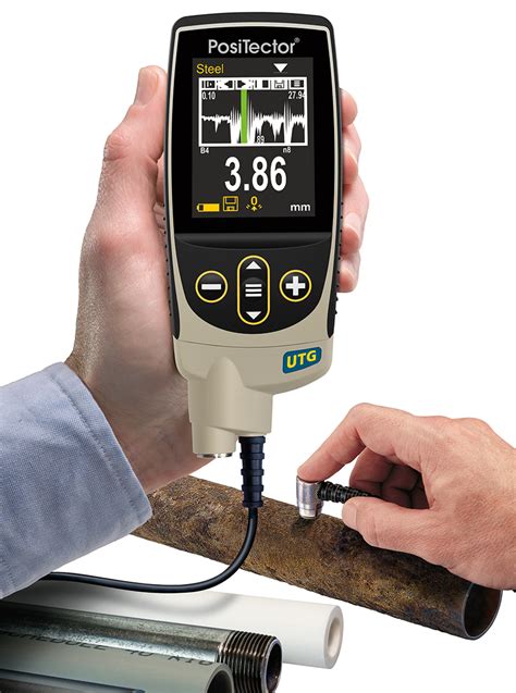 instrument to measure thickness of steel|ultrasonic metal thickness meter.